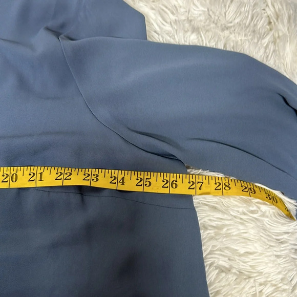 Terra & Sky Women's Pullover Tunic Blouse Size 1X 16W-18W Blue Long Sleeve - Picture 6 of 8